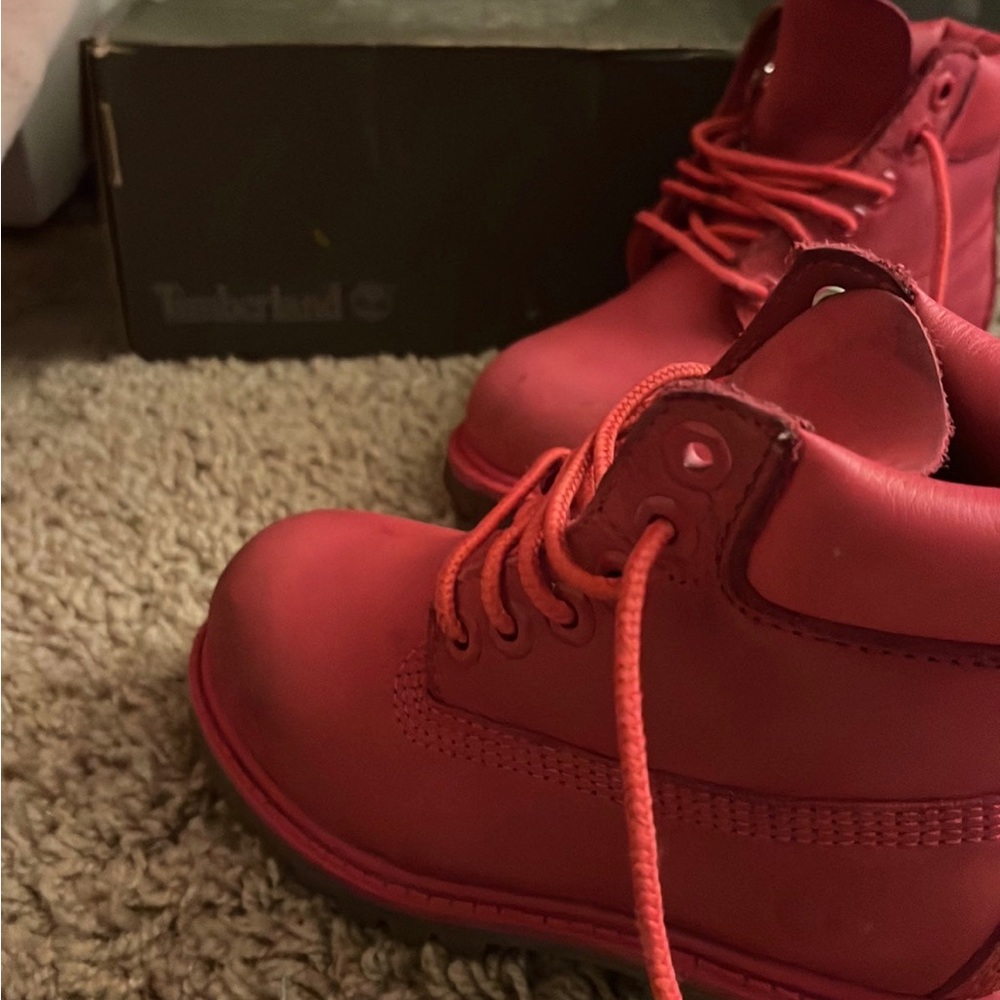 Rare pink toddler timberland boots